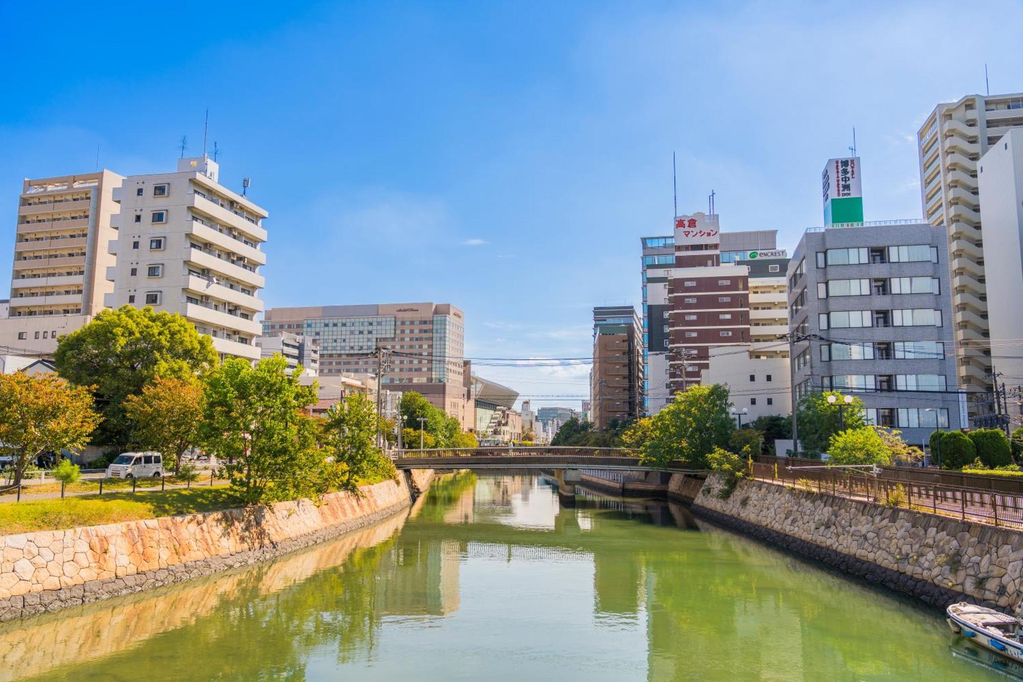 Hotel Hakata Nakasu Inn Fukuoka  Bagian luar foto